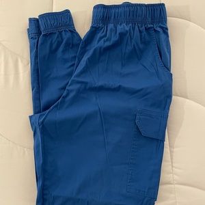 Uniform Advantage Royal Blue Jogger Scrub Bottoms Unisex Large